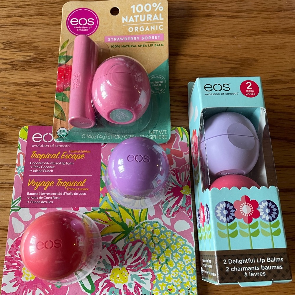 EOS Lip balms